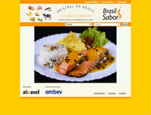 Tablet Screenshot of brasilsabor.com.br